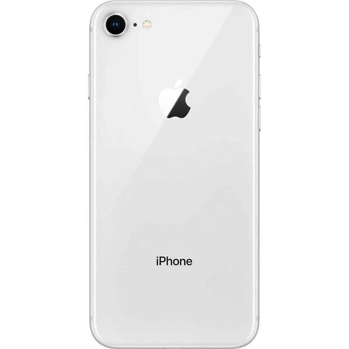 8 128GB (Fully Unlocked) A1863 iPhone (Refurbished) Restored Apple Silver