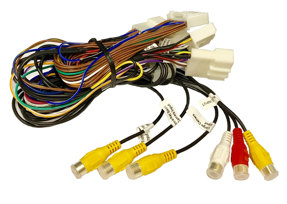 Crux Front + Interface VRFTY-71E Camera 1 with Input Entune Video for Integration Radios Rear Select with Toyota Vehicles & A/V