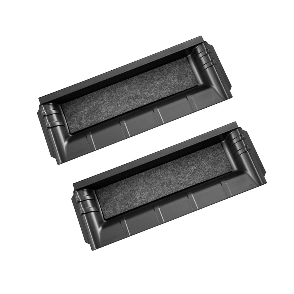 3 Underseat 2Pieces Organizer Box for Cubby Interior Passenger Hidden Drawer Car Box Driver Accessories Storage Seat Atto Bins Container under