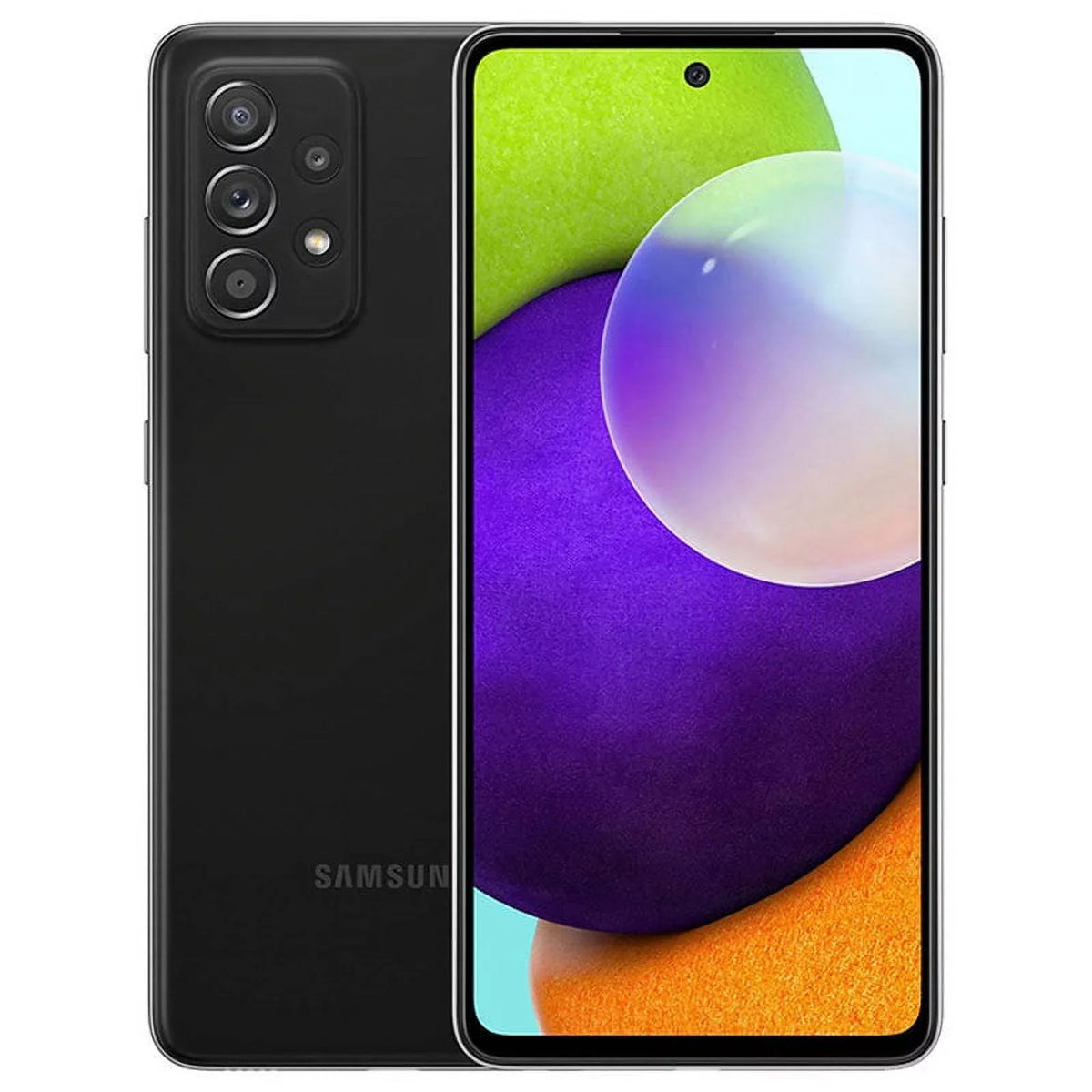 Galaxy 5G GSM Black Compatible) 128GB Restored A52 A526U Smartphone Samsung (Refurbished) (AT&T/TMobile Unlocked
