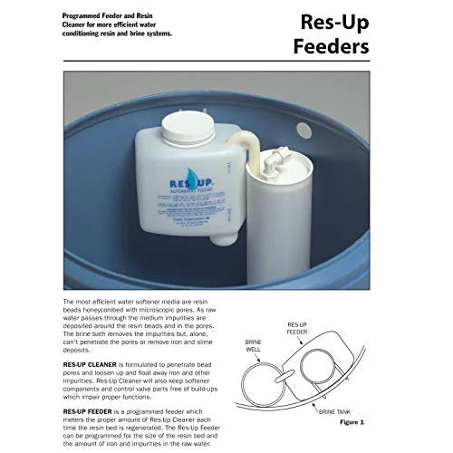 '- Cleaning Solution Soft Feeder with Softener Liquid Supply Liquid Bundle - Res-up (0.4oz) Gallon