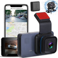 Cam, Dash Vision Detection WiFi G-Sensor 1080P Recorder, with DVR Car Monitor Universal iMounTEK Lens Night Control GPS Dual Vehicle Parking APP Motion Driving