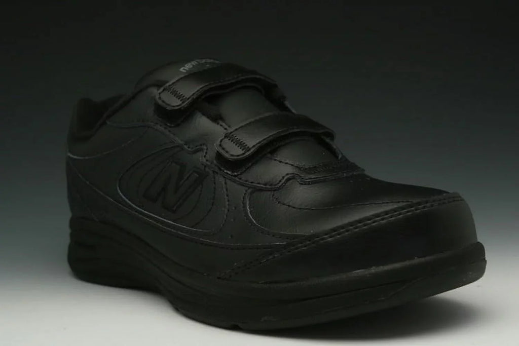 Double  New Strap Walking Balance Shoes Leather