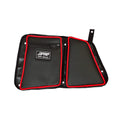 PRP Pad, Carbon E41-214 Rear Storage Bag Side Seats Fiber Knee Red with Door