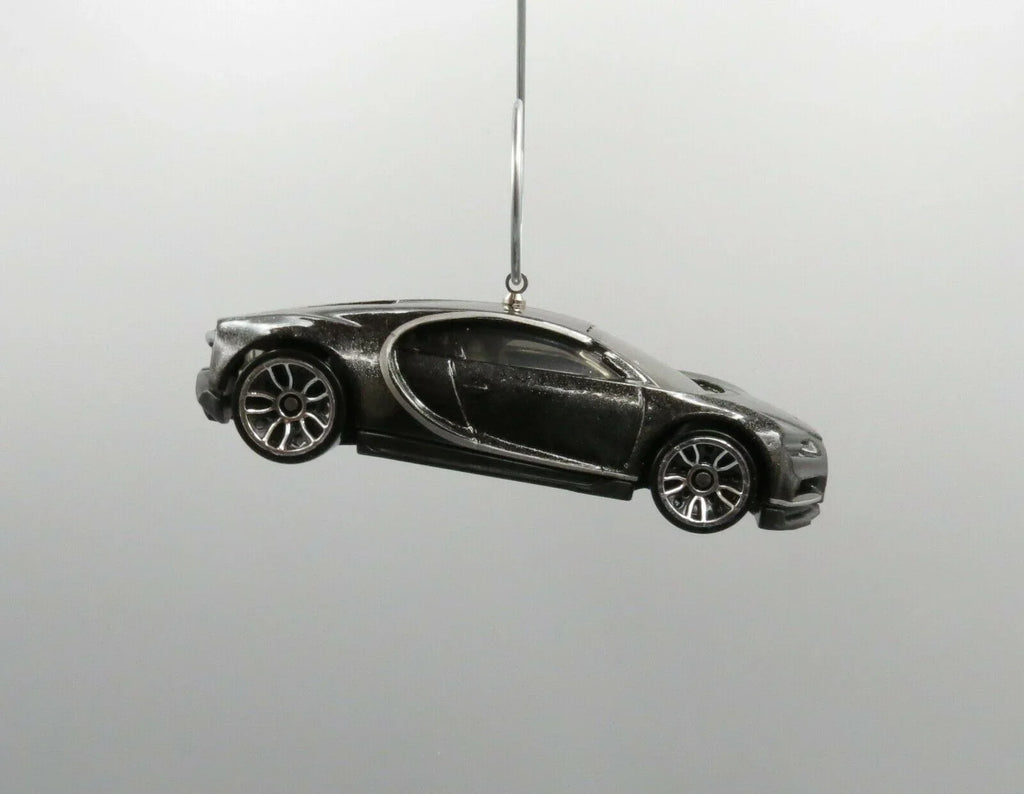 2016 Chiron Christmas Custom Car Ornament Adorno '16 Bugatti Gray Grey