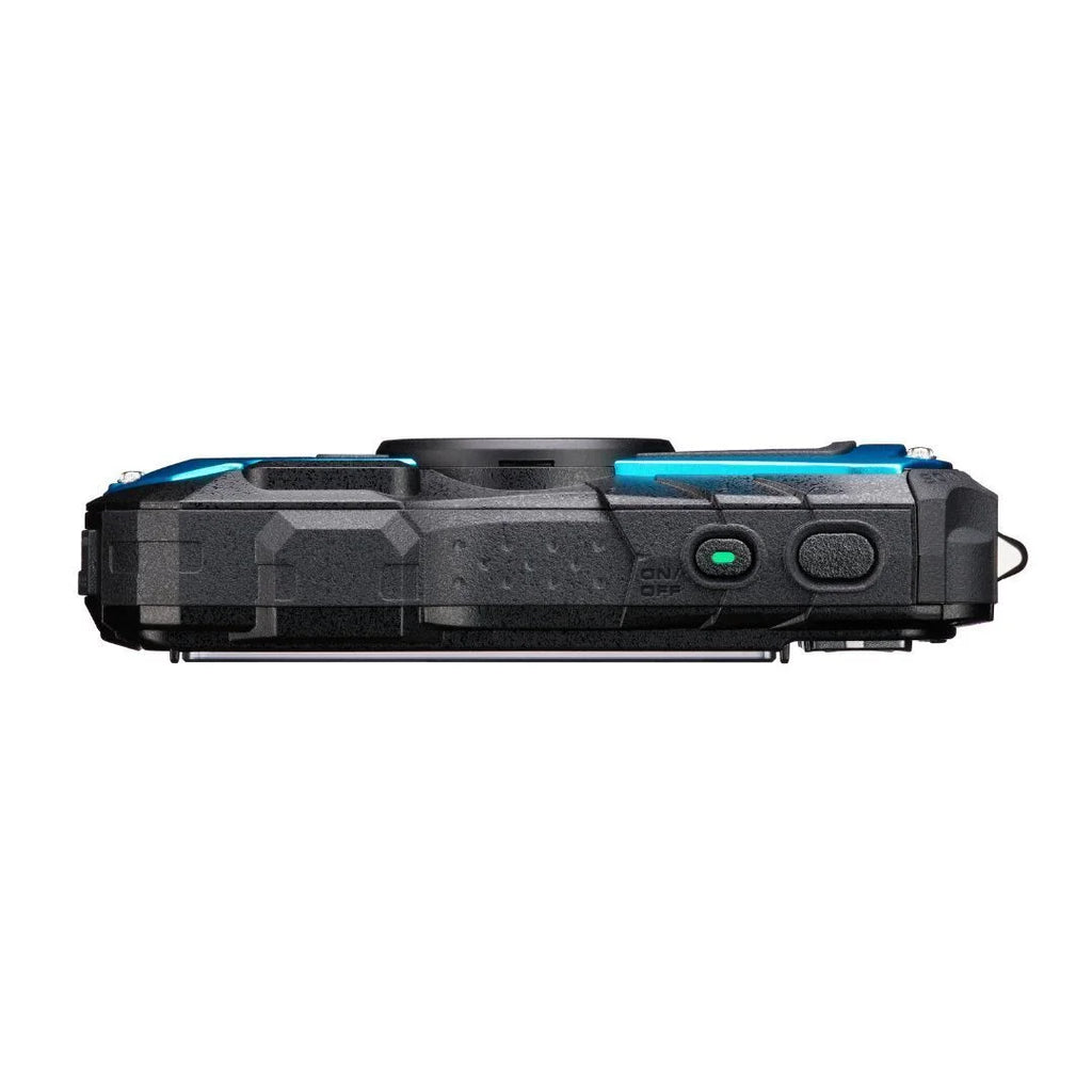 Construction, and Tough Imaging Compact (Blue) Body All Ricoh Adventure Underwater Camera Shooting with Exceptional Weather Mode PENTAX Quality Image WG-90