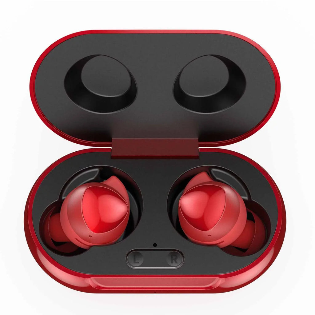 Bluetooth Cancelling Included) True (Charging UrbanX Street P6000 Noise Earbuds Plus Case For Red Buds Blackview With Active Wireless