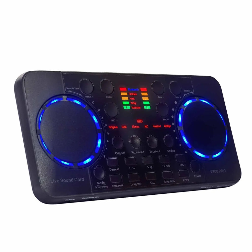 and Sound Rechargeable Sound Live Phone SingingLive Multifunctional Pro Compatible Broadcasting/ with GoolRC Smart Recording Voice V300 and Computer for