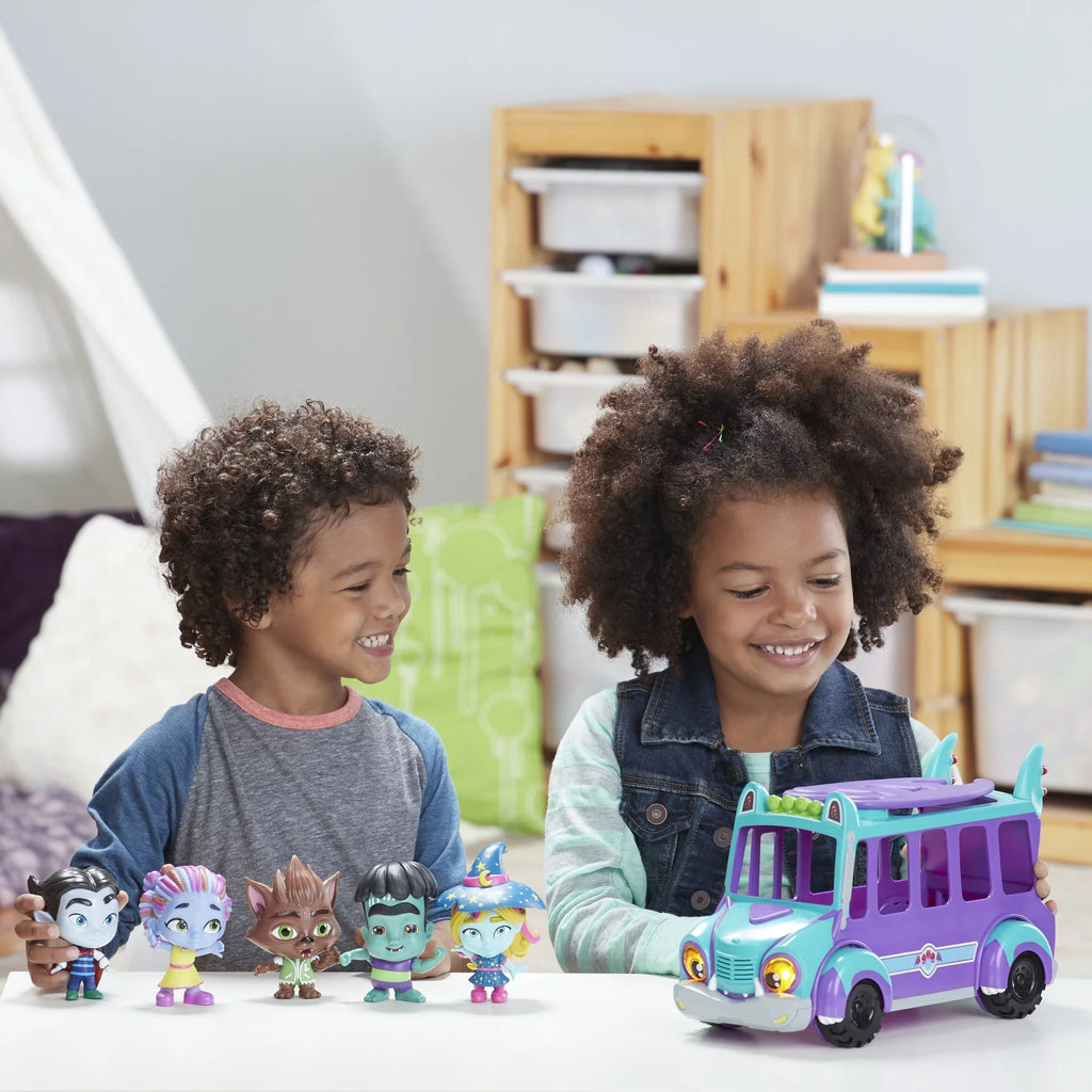 Toy and Netflix Up Monsters Lights, Sounds, Bus Super with Ages Monster and 3 GrrBus Music