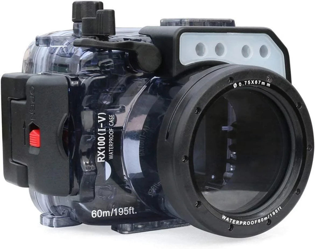 Seafrogs I M5 & w/ Camera Two Dome III Housing RX100 Underwater RX100 Liquidproof for IV M4 case Aluminium Tray Kit, M2 Port M3 Hands II Sony V 60M