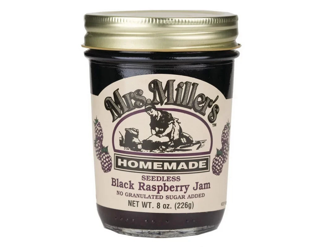 Sugar Miller's Seedless Black 12/8oz, (Price/Case)Mrs. No 571514 Jam Raspberry