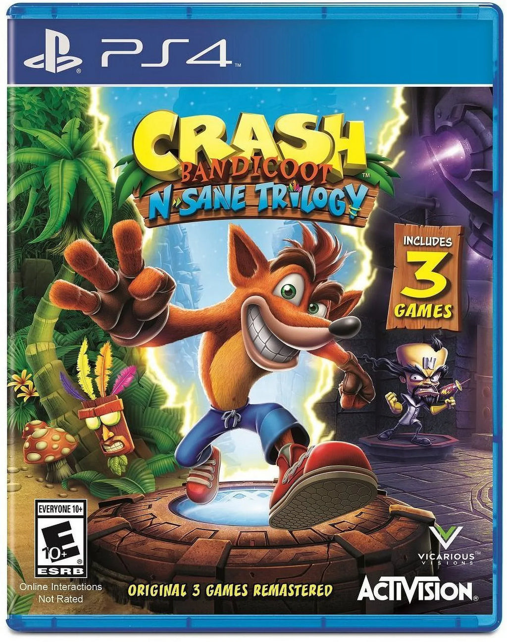 4 Trilogy - N. Crash PlayStation Bandicoot Sane