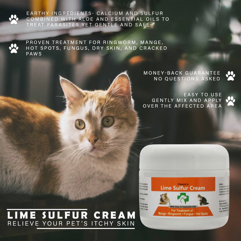 x Lime 2 oz Ointment Horse Pet for x Jars) Puppy, Life - - Paw oz Ointment Pet (2 Skin Sulfur 2) Kitten, - Cream Dry Dog, Care Skin 2) and (2 Cat, for oz Healthy (2 Itchy x Dip Safe