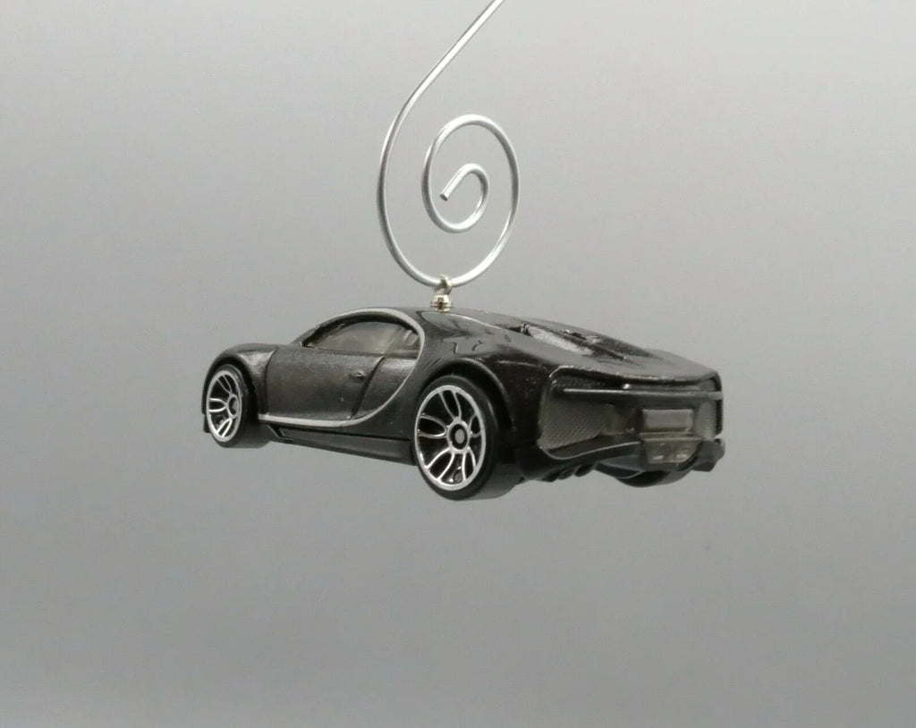 2016 Chiron Christmas Custom Car Ornament Adorno '16 Bugatti Gray Grey