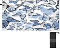 Beach Quick Bestwell Swim Blanket, 30”X60” Microfiber Bath Towel Blue Lightweight Thin Dry Oversized Free Towel Pool Multipurpose Butterfly Shower Towel, Towel Yoga Sand