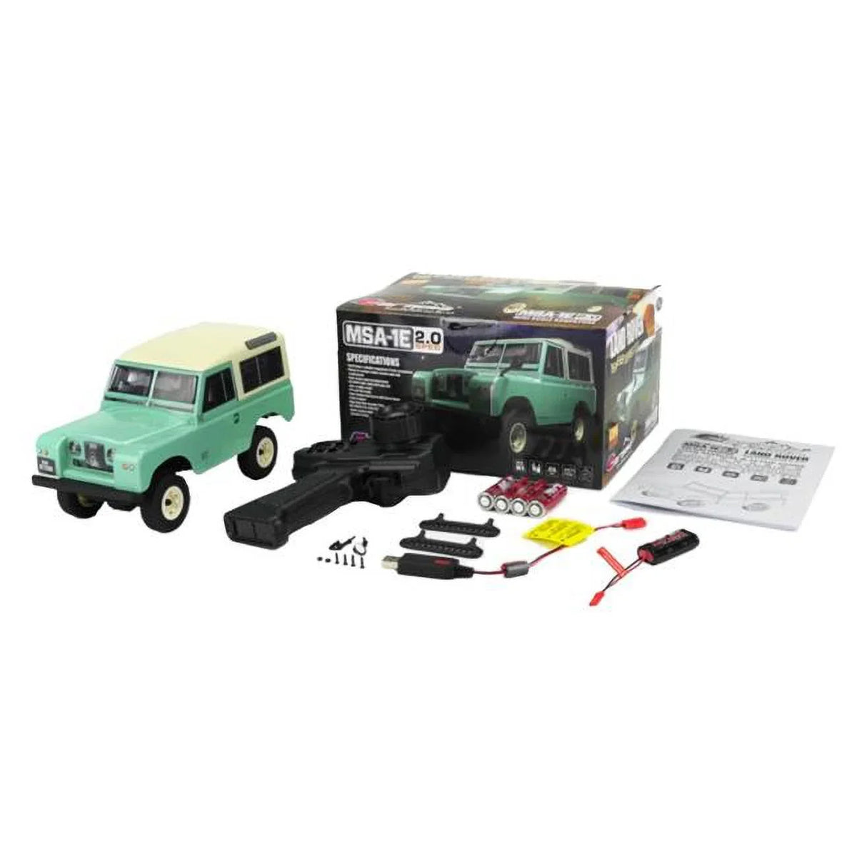 2.0 Car MSA-1E 1 Land Crawler Scale 24 RTR 4WD Rover by S2A