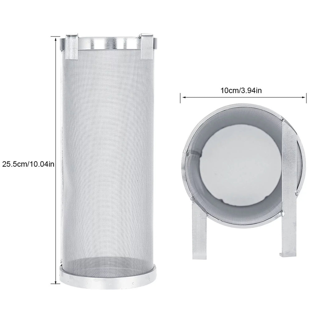 (Size Steel Filter Regun 10 Hop Filter,300 Stainless : 25.5cm) Brew Beer Micron Mesh Brew Homemade Strainer
