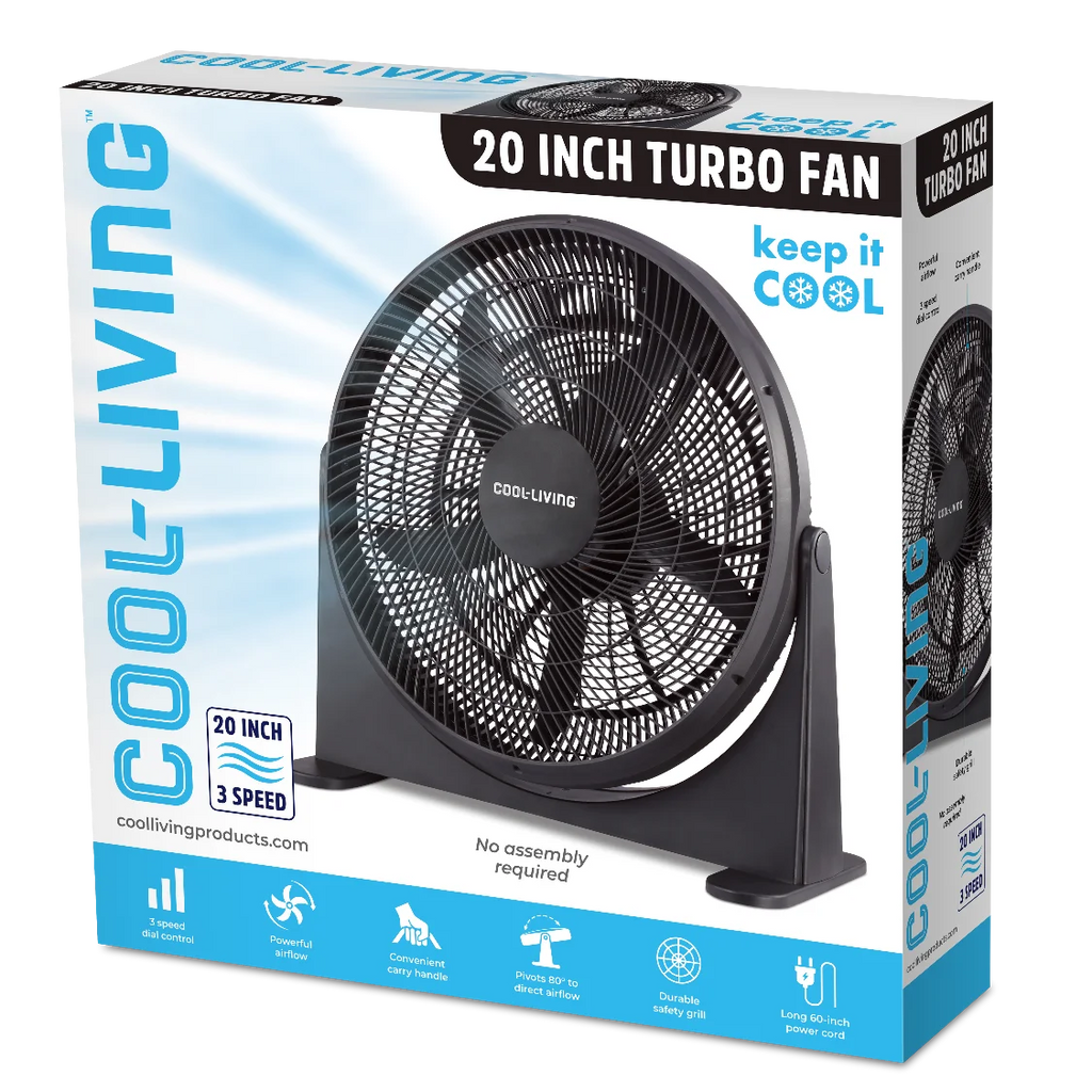 Speed Fan, 3 Turbo 20-inch