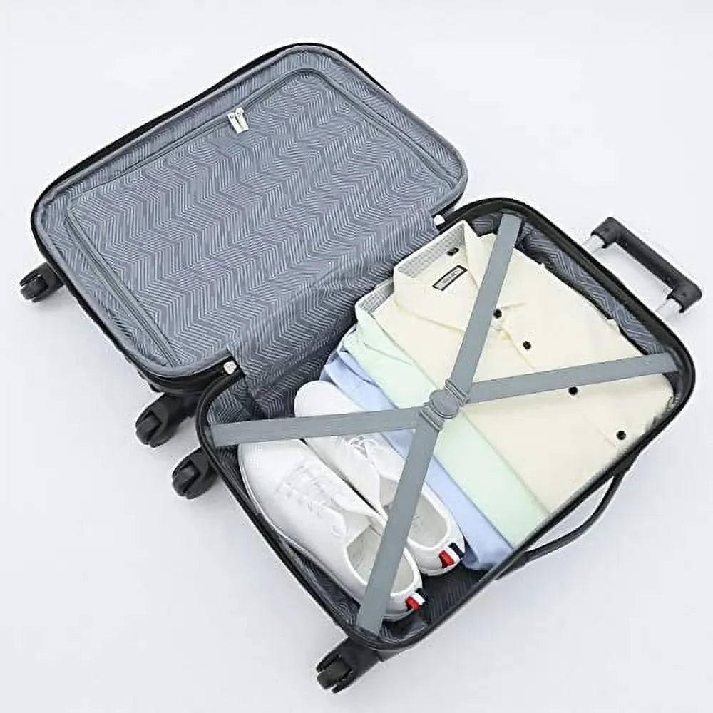 Travel Midtown Set, Luggage 4-Piece Hardside Black Club Travelers