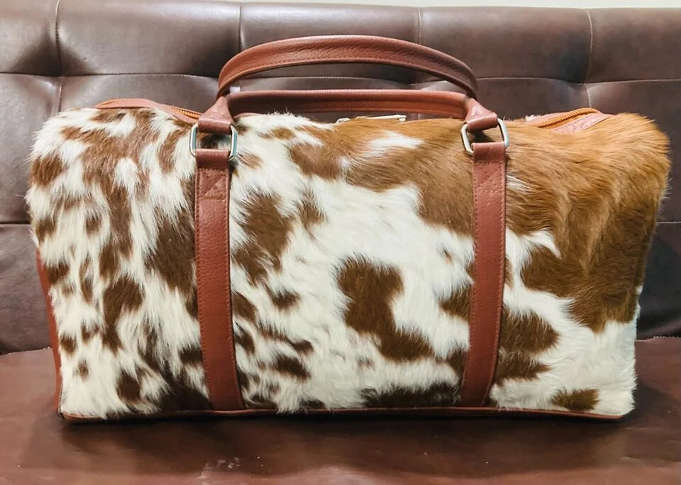 Duffle Leather Bag Overnight Real Travel, Bag Skin Travel Sport & Bag Bag Luggage Weekender Cow Gym Bag