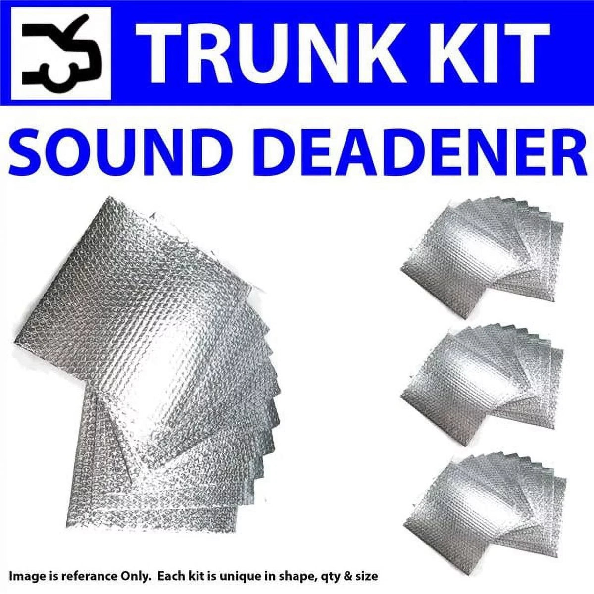 5215cm2 Ford Products Deadener Zirgo Sound High Kit Compartment Heat for Trunk Performance Cooling Escape &