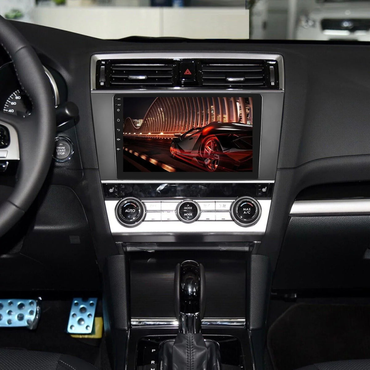 Your 9IN Commutes with Audio Carplay High-Quality Streaming Upgrade Subaru Outback GPS Touchscreen Optimize Daily Android Legacy
