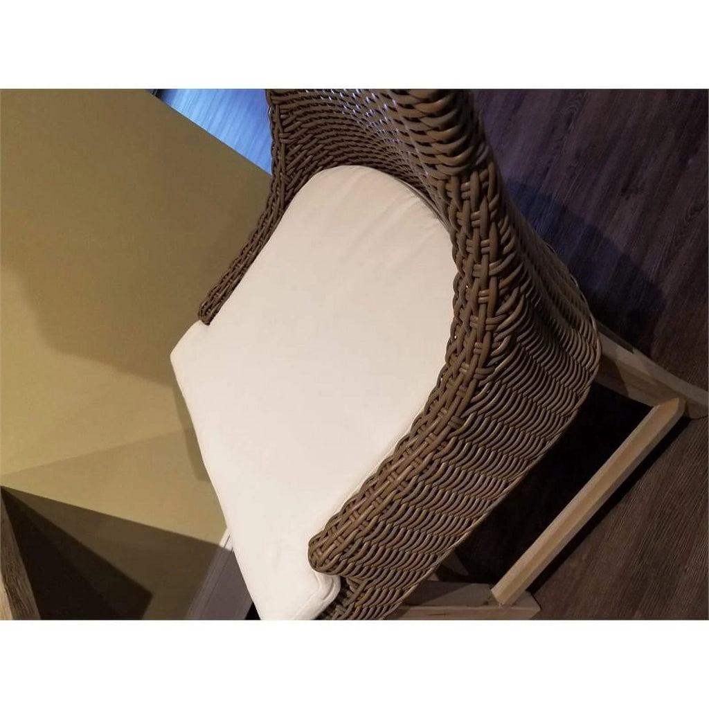 Wicker Kubu Plantation Gray in Patio Alfresco Counterstool Padma's