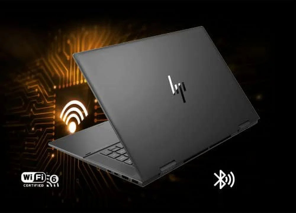 15.6" True x360 RAM, Touchscreen USB Vision Black, Backlit SSD, Camera, Laptop, IR AMD AMD 2022 Ryzen PCIe Radeon 7 11, HP Win 2-in-1 Graphics, 2TB 64GB Keyboard, Envy 5825U, 5MP 32GB Card