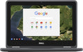 Multi-Touch Celeron, 11.6" (Intel Dell 2-in-1 SSD) 11 3180 RAM, Chromebook 16GB 4GB