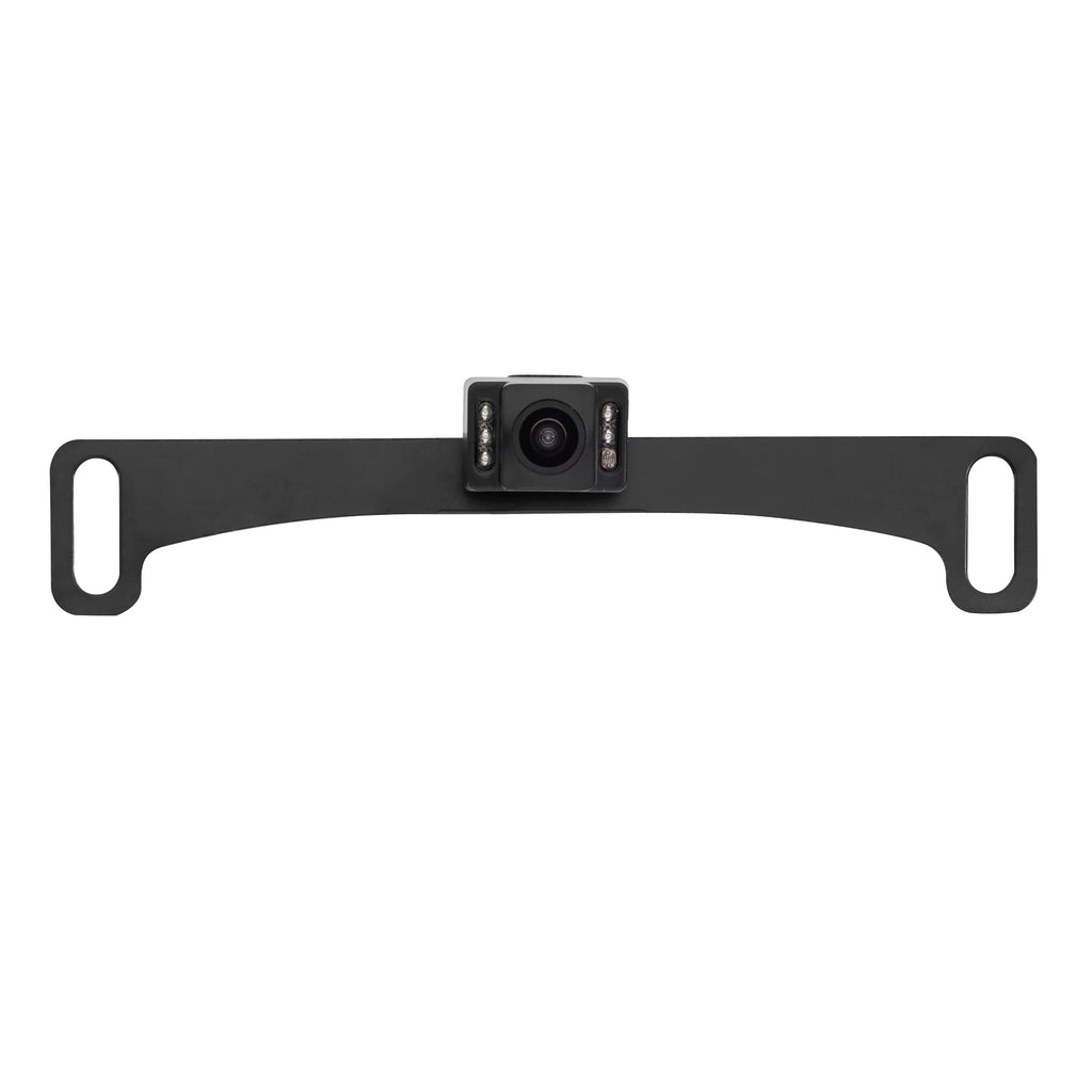 Plate - License (Black) Night with BOYO Camera Active Concealed Parking and Vision s Backup VTL17IRTJ