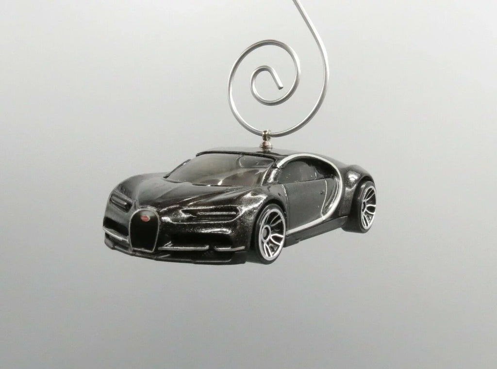 2016 Chiron Christmas Custom Car Ornament Adorno '16 Bugatti Gray Grey