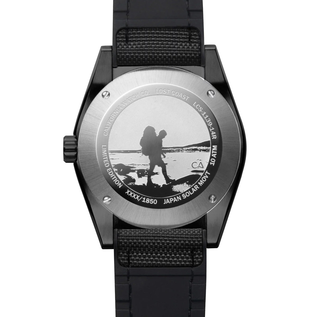 Lost California Solar Watch Co. Coast Field Midnight