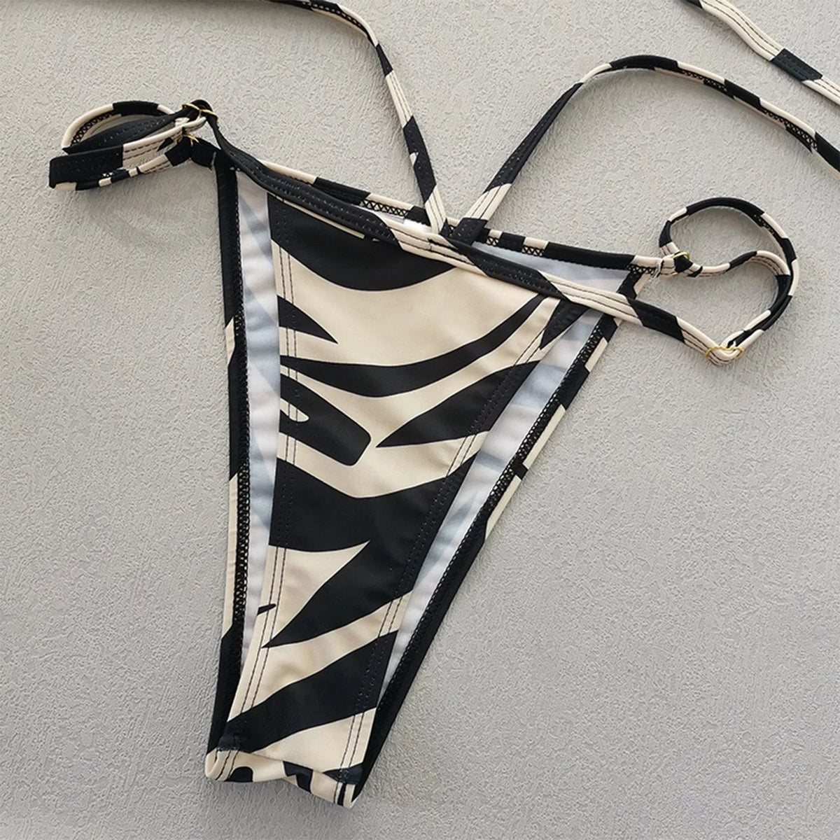 Up Lace Bikini Split Swimsuit Women Panda Color Sexy d Two for Swimsuits