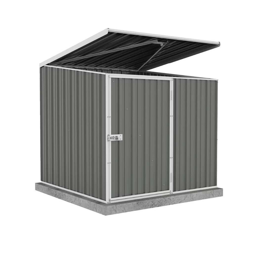 '- 5 Shed ft. Pump  x 5 Pool Absco Multipurpose Woodland Gray AB1070