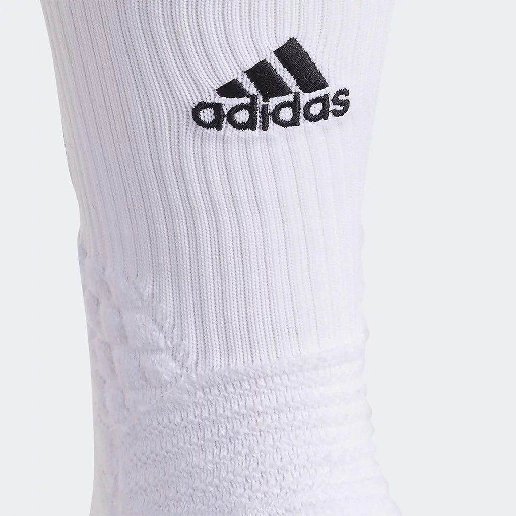 adidas Socks X-Large (1-Pair) Crew Basketball Creator Unisex-Adult White/Black 365