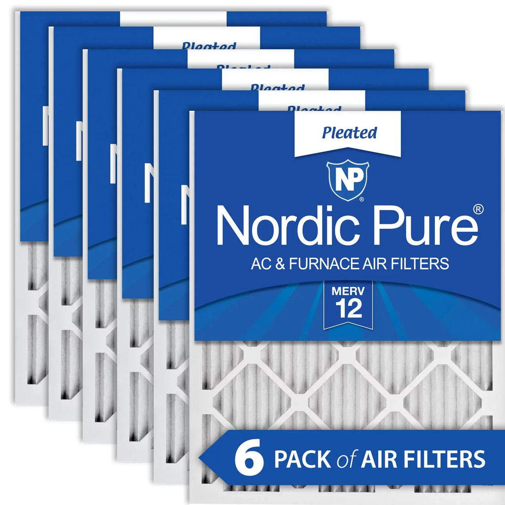 Air 6 Pleated Filters Pack (15_1/2x24_1/2) 12 MERV 16x25x1