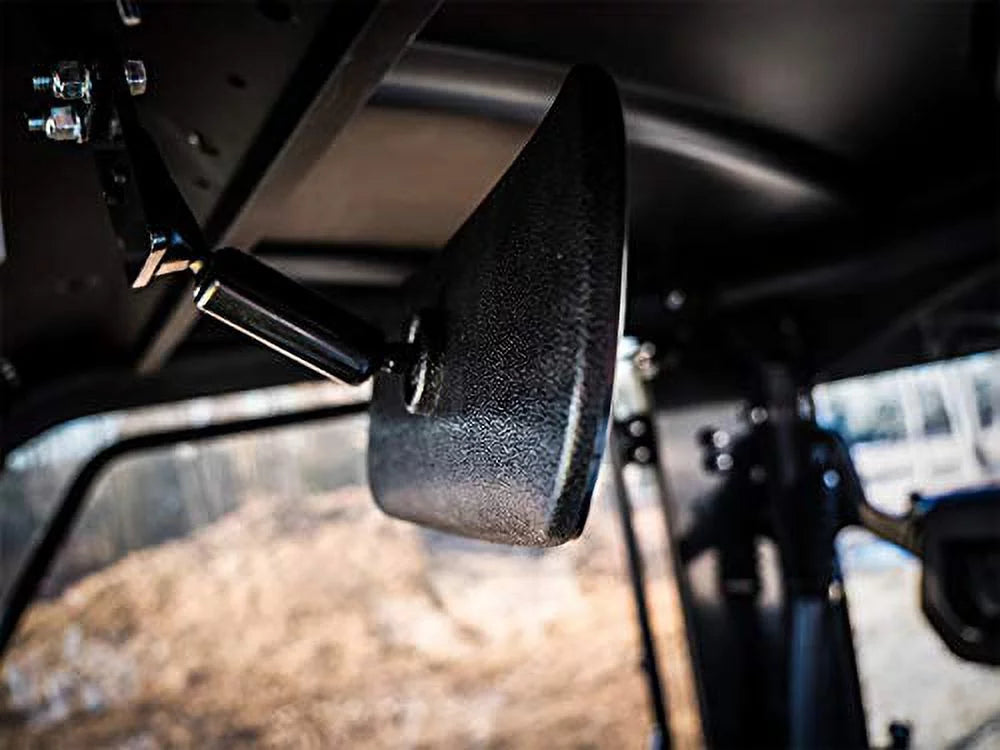 (see Mirror x 4"|Perfect Am View MAX 8 Mirror SuperATV for Rear 10 Work Play|MIR-CA-DEF-001-02 5 / HD / / View fitment)|Fully Rear UTV Can|Am or HD HD for Defender Measures Adjustable|Can 10.25"