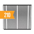 11 (Pack Filter Air Aprilaire of Purifiers, Air Clean Replacement Aprilaire Home Whole Dust MERV Air for 1) 210 Filter,