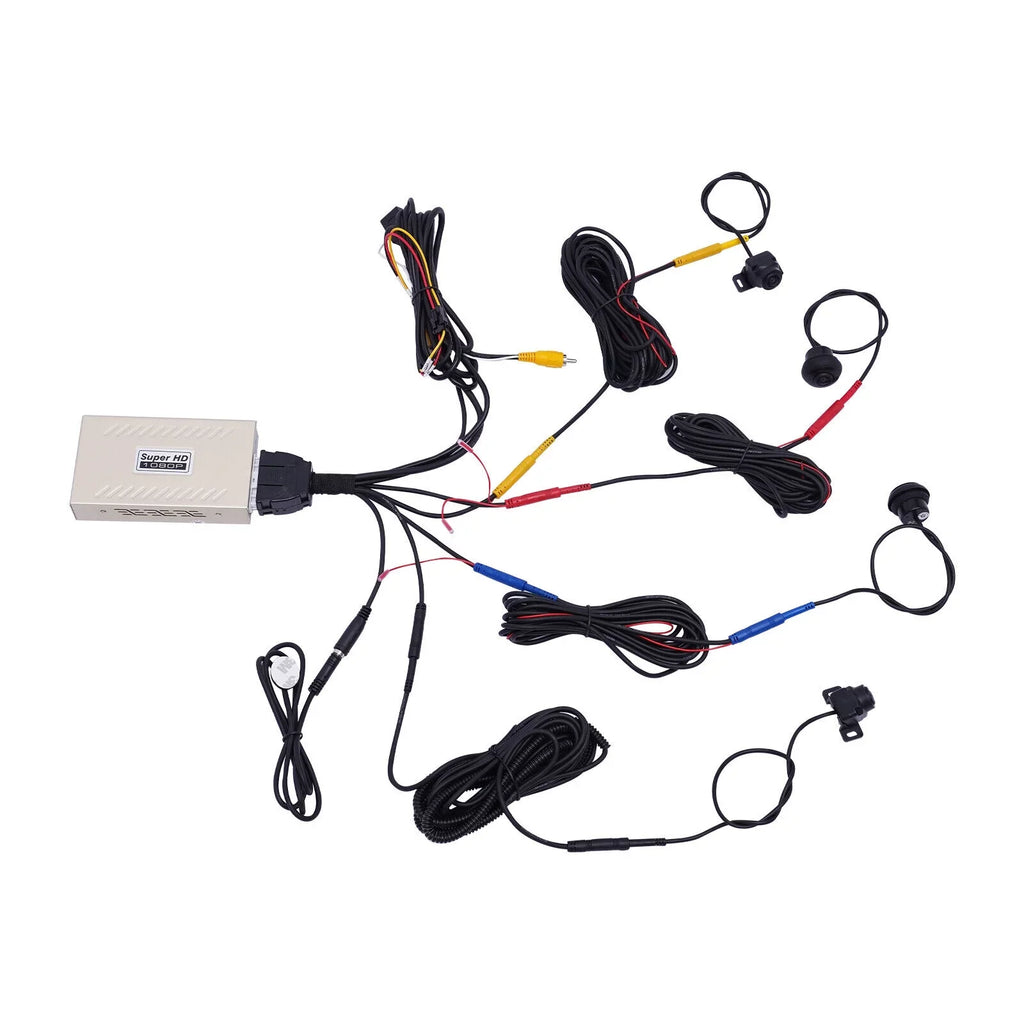 4-camera 1080P Panoramic Kits System View Seamless Recording DVR Miumaeov Bird 360° Car