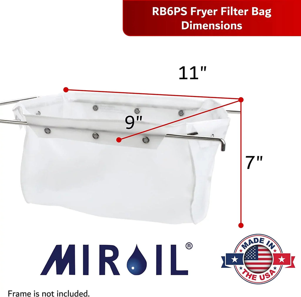 Bag" Flow Filter EZ RB6PS/12852 Miroil Snap On"