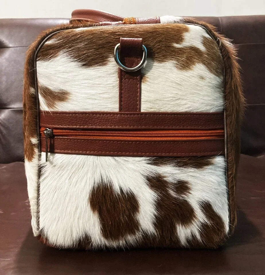 Duffle Leather Bag Overnight Real Travel, Bag Skin Travel Sport & Bag Bag Luggage Weekender Cow Gym Bag