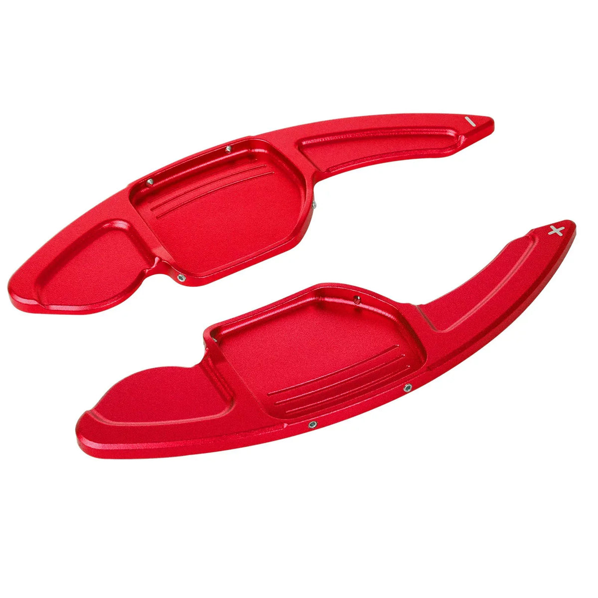 Q3 Compatible Shifter Aluminum Q7 (Red) Cover With Paddle A7 Trim, Wheel CNC Tech S7 Alloy, S5 Steering A3 S8 S4 A5 SQ5 A4 RS3 Xotic Q5 S3 A6 RS6 A8 S6 Audi
