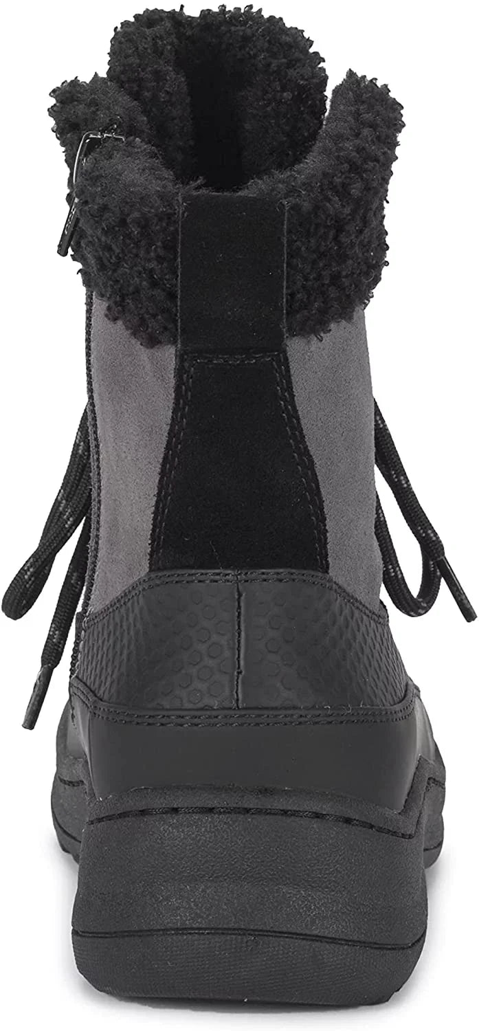 Boots Suede M Grey/Black 5.5 (BT28513) ALTA Baretraps Dark Women's Size