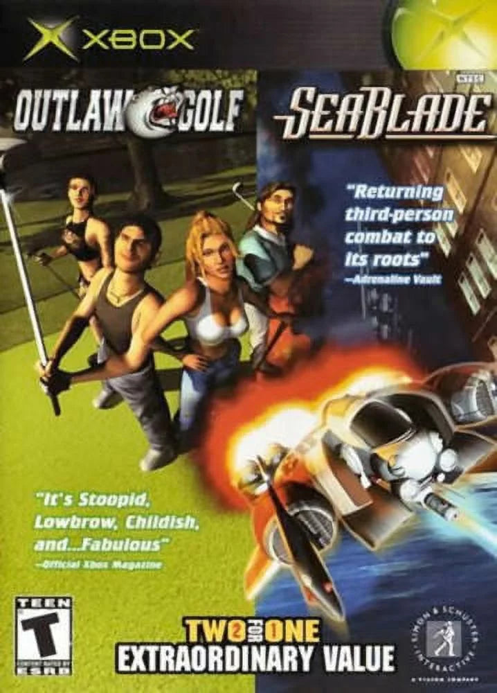 Xbox Golf 2-In-1 / Seablade Sealed US New (Brand Version) Factory Outlaw