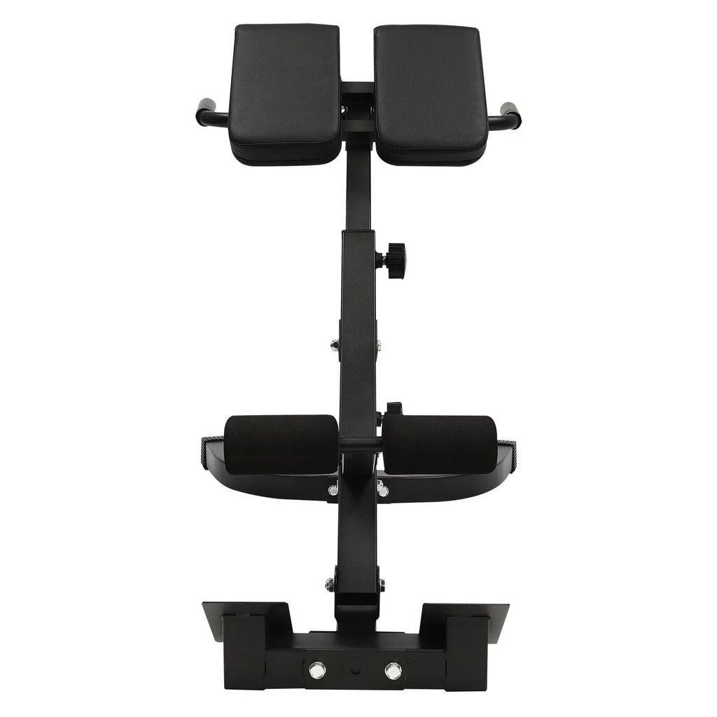 Tilt Hyperextension Angle Extension Back Position Machine, 150kg/330lbs Angle Chair W/ Height Adjust Roman Bench 5