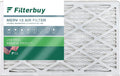 (1-Pack) Filterbuy Filters Furnace AC Pleated MERV 12x27x1 Air HVAC 13