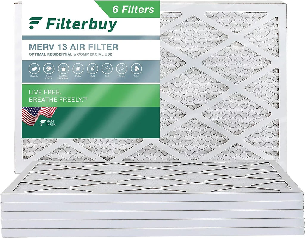 Air (6-Pack) 10x32x1 Furnace MERV Pleated HVAC Filterbuy 13 AC Filters