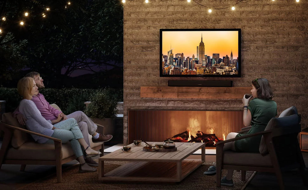 Furrion Outdoor with Weatherproof (2021) FDUP55CBS 4K Coverage Epic an 55" Additional TV Series Partial Sun by 4 Protect Year UHD
