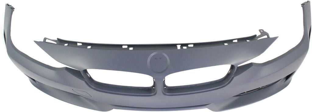 2012-2015 3-SERIES Holes/IPAS with COVER Primed Type/Cam BUMPER Sedan/Wagon Front BMW Compatible PDC STD For