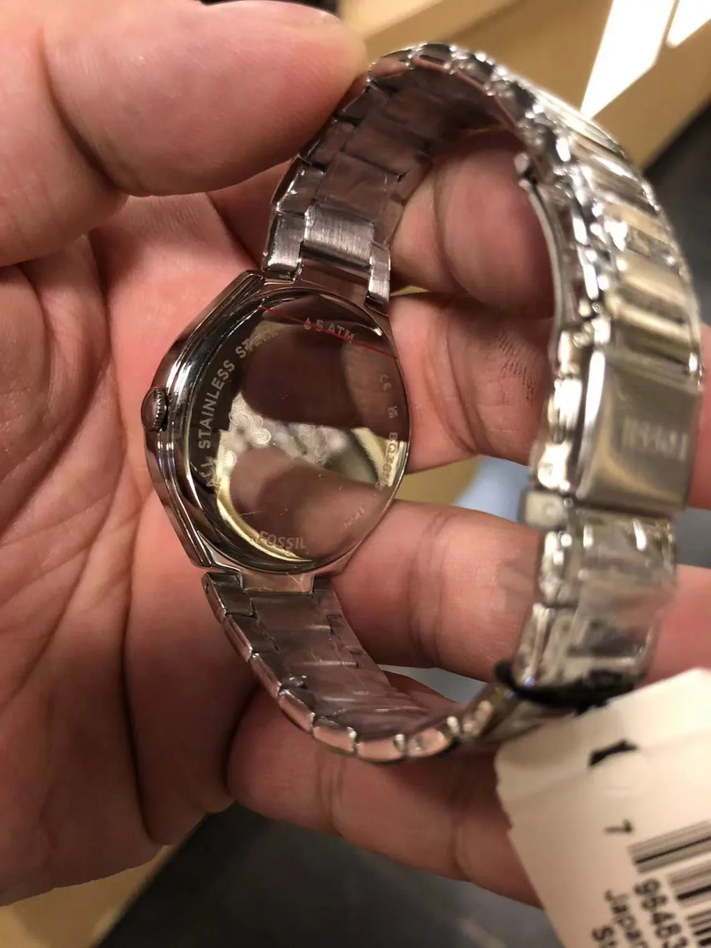 Watch Ashtyn Steel Stainless Three-Hand Fossil BQ3843 Date